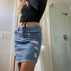 BDG denim miniskirt
